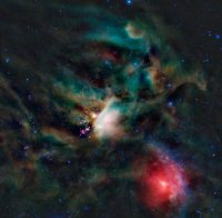 ������ WISE - ���������� Rho Ophiuchi