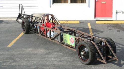 Паровой автомобиль LSR Streamliner