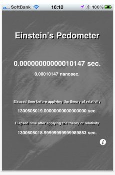   "Einstein's Pedometer"