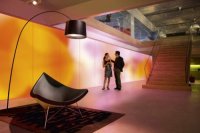 Стена, покрытая панелями Kvadrat Soft Cells Стена, покрытая панелями Kvadrat Soft Cells