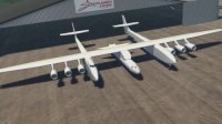 Stratolaunch на земле Stratolaunch на земле
